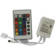 LED-контроллер с инфракрасным пультом управления Ecola LED Strip RGB IR Controller (CRS072ESB)