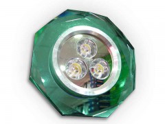 Светильник светодиодный декоративный ММ7-3W/зеленый