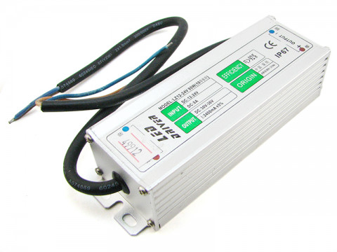 Драйвер 80W, input: 12-24V, output: 30-36V, iP65