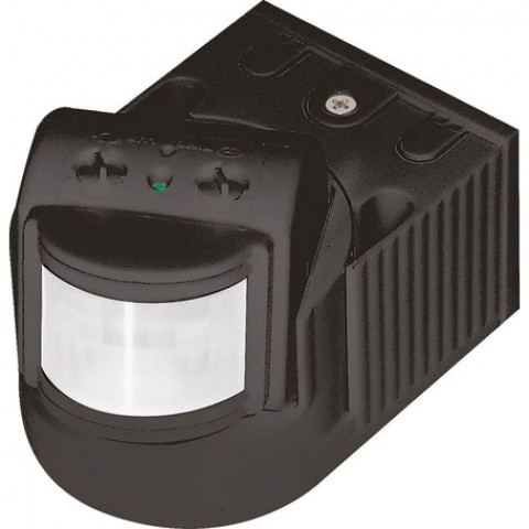 Датчик движения 1200W 12m 180° черный, SEN8/LX118B