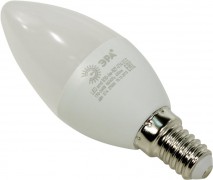 Лампа светодиодная LED E14, ЭРА, smd, B35, 827, 6W, 2700K (B35-6w-827-E14 ECO)