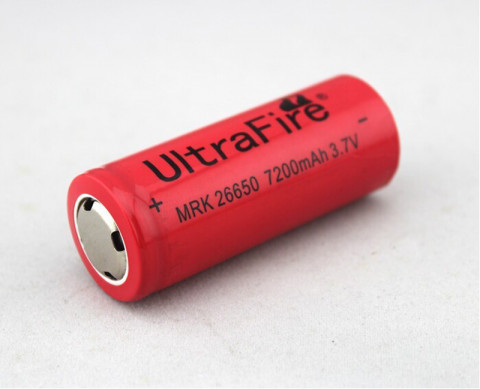 Аккумулятор UltraFire 26650, 7200mA, 3.7V, Li-ion