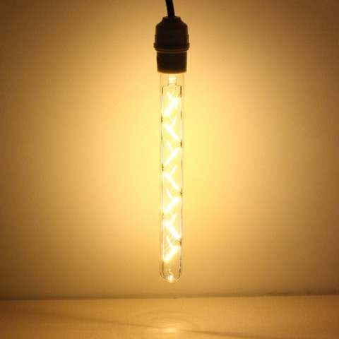 Лампа светодиодная LED E27 дизайнерская 133 ANTIQUE EDISON BULB, FIL, 6W, 2300K, 300 мм