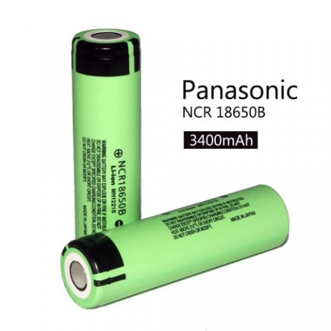 Аккумулятор Panasonic 18650, 3400mA, 3.7V, Li-ion