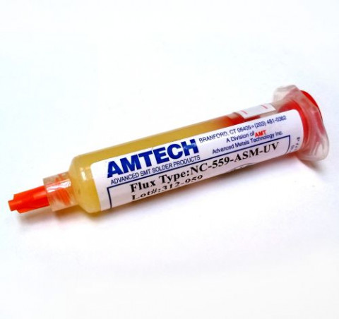 Флюс AMTECH NC-559-ASM-UV, 10 гр. шприц