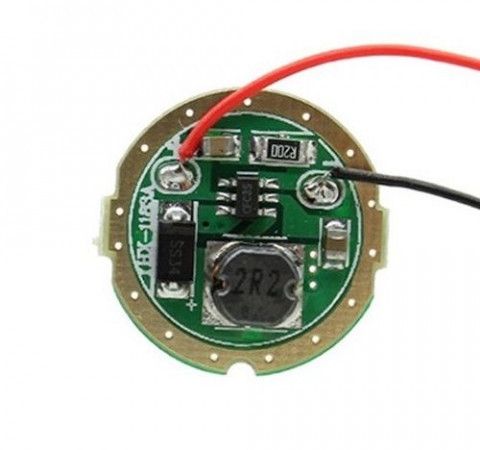 Драйвер для фонаря 3W, вход: 1.5-3.7V, D-19mm, 1 режим