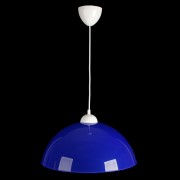Люстра подвес «Сафари 2», 1 лампа 40W E27, синий (2832803)