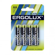 Батарейка Ergolux LR6 (AA)  R6SR4, 1.5V