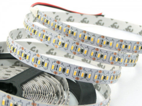 Лента светодиодная SMD 3014, 120LED/m, IP20, 12V, 6500K, 12W/m, 1 метр