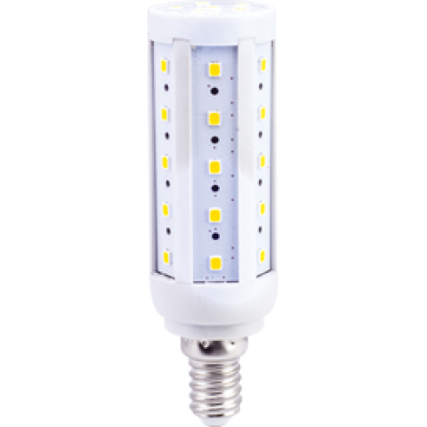 Лампа светодиодная LED E14, Ecola Corn Premium, 9,5W, 220V, 2700K, 108x30, кукуруза (Z4NW95ELC)