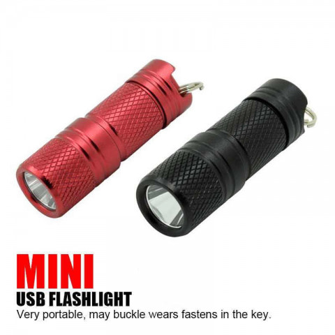 Фонарь светодиодный T1 USB, CREE XPG-R5, 100Lm (10180*1), micro USB