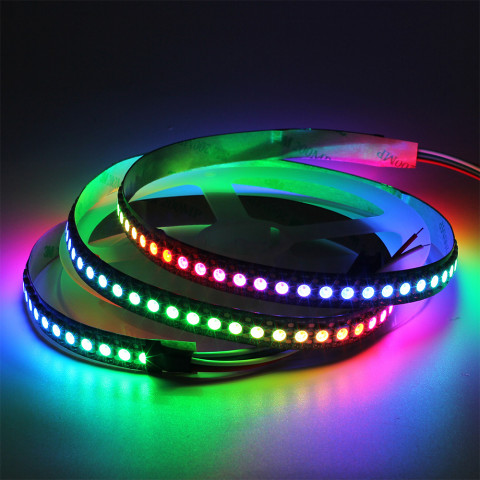 Лента светодиодная SMD 5050, 60LED/m, IP20, 24V, 14.4W, RGB, 1 метр, SWG