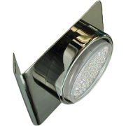 Светильник светодиодный Ecola GX53-N82, настенный угловой, черный хром 52*130*111 (FB5382ECB)