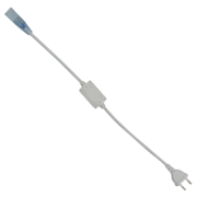 Блок питания для светодиодной ленты Ecola LED Strip 150W 220V 14×7 IP68, с кабелем, муфтой, разъемом и вилкой (H1415KESB)