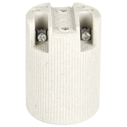Патрон для ламп E14, керамический, белый, Ecola base (AB4SCWEAY)