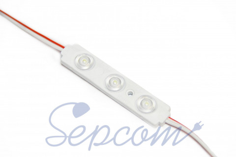 Модуль светодиодный SMD 2835, 3LED, 1.2W, 100Lm, 6000-6500K (с линзой 160) Signimpress