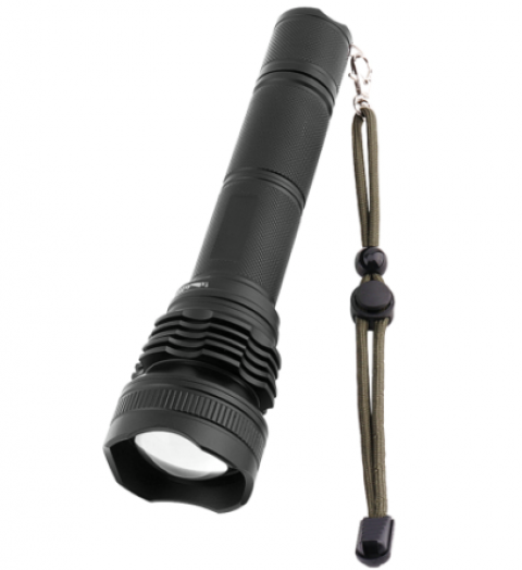 Фонарь светодиодный BORUIT YHX-0291 (M16), CREE XHP-50, 20W, 2000Lm, 2*18650 Li-ion,+ зарядное устройство