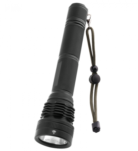 Фонарь светодиодный BORUIT YHX-0292 (M18), XHP50, 20W, 2000Lm, 2*18650 Li-ion,+ зарядное устройство