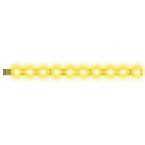 Лента светодиодная Uniel ULS-N21-2835-120LED/m-8mm-IP67-220V-8W/m-50M-Yellow, герметичная, желтый свет, бобина 50м (1 метр) (UL-00003769)