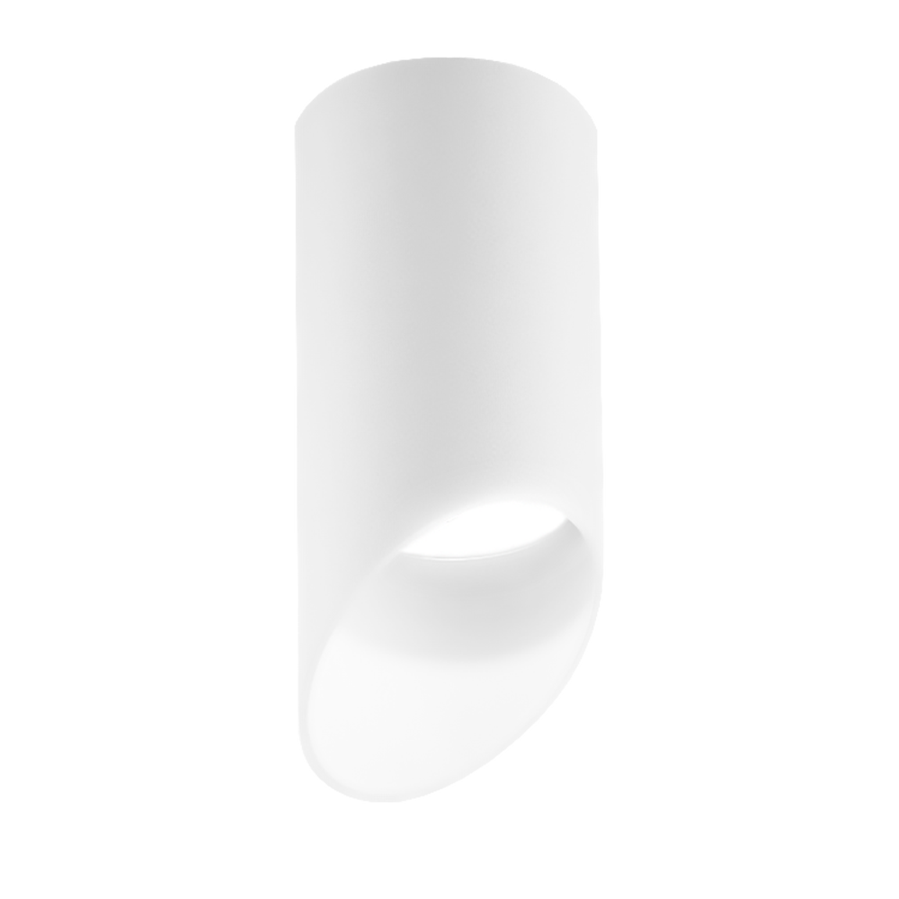 Светильник светодиодный накладной EKS под лампу gu10, ART FLUTE, 55×130, белый