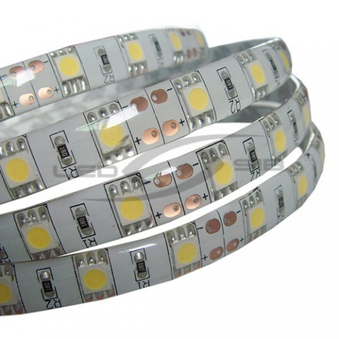 Лента светодиодная SMD 2835-600-12, IP65, 840Lm, желтый, 9,6W/m, двухслойная (1м), LS