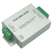 Усилитель для светодиодной RGB ленты 12A, 144W 12V (288W 24V)  (AMP12AESB)