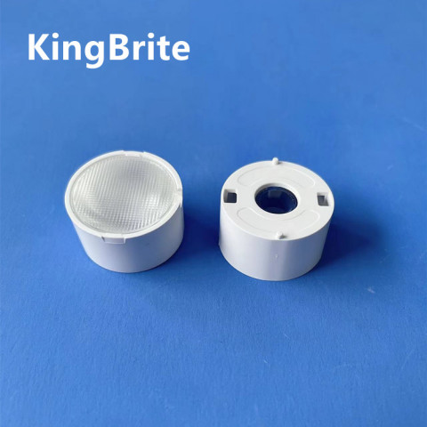 Коллиматор для светодиода  под корпус, Smd 15*30 градусов, d-21.5* H-11.5mm, white (KingBrite) (KB-H20-1530-5050)