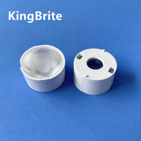 Коллиматор для светодиода  под корпус, Smd 25 градусов, d-21.5* H-11.5mm, white (KingBrite) (KB-H20-25P-5050)