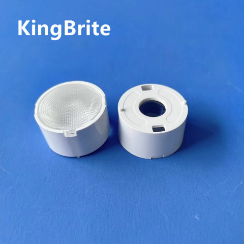 Коллиматор для светодиода  под корпус, Smd 30 градусов, d-21.5* H-11.5mm, white (KingBrite) (KB-H20-30P-5050)