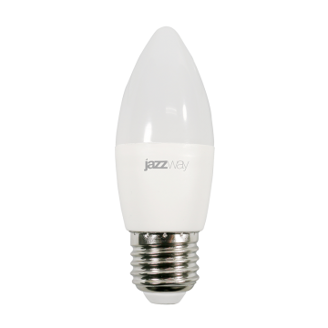 Лампа светодиодная LED E27, Jazzway PLED-SP C37, 9W, 3000K 820Lm, 230V/50Hz (5001923)