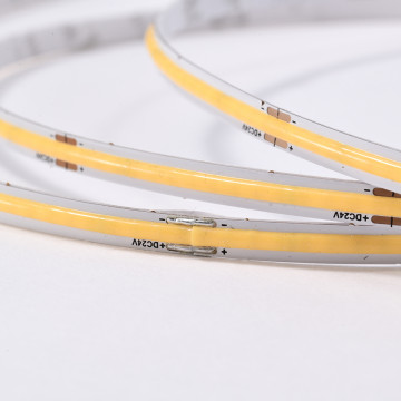 Лента светодиодная SMD XQ621-COB, 320LED/m, 24V, 10W, 3000K, 5mm, 1 метр, XILI SMART