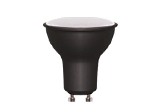 Лампа светодиодная LED GU10, EKS, MR16, 10W, 4200K. 220V, Black