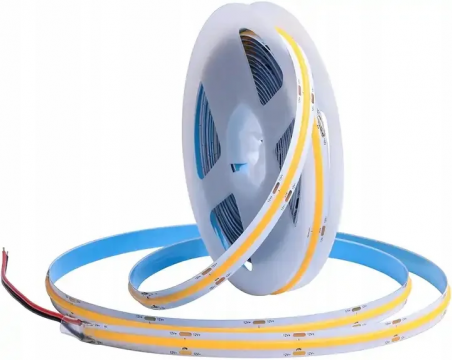 Лента светодиодная SMD COB, 320LED/m, 24V, 14W, 4200K, IP20, 1400Lm, 1 метр, Ecola