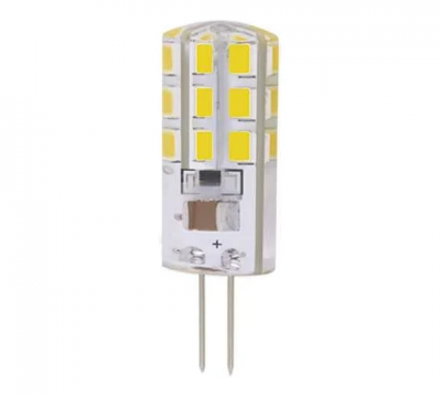 Лампа светодиодная LED G4, Jazzway, 3W, 4000K, 200Lm, 220V/50Hz (PLED-G4/BL2)