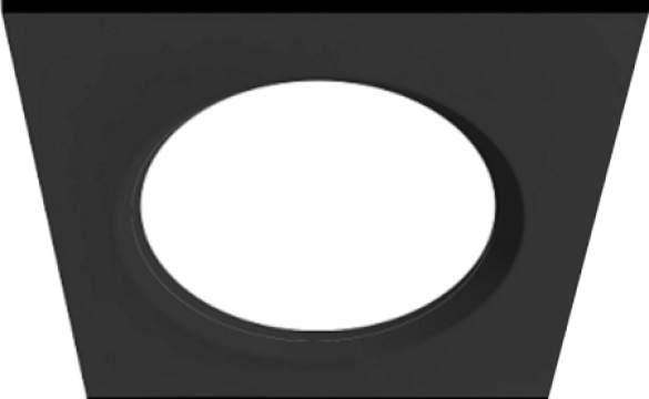 LED панель квадратная PRACTIC, 18W, 4200K, 165*165мм, черная