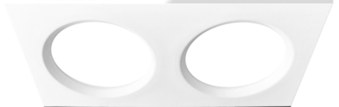 LED панель квадратная PRACTIC DUO, 18W, 4200K, 120*220мм, белая