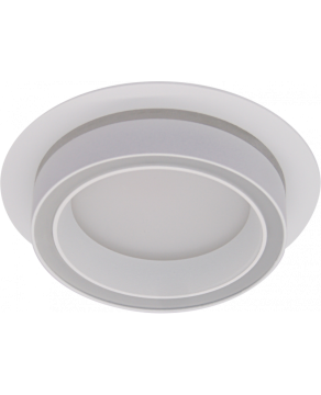 Светильник встраиваемый Deita home круг TERRA, GX53, d-110мм, белый