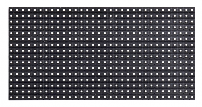 Модуль светодиодный P10, 32x16, красный, 4000cd, SMD