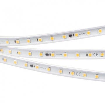 Лента светодиодная герметичная ARL-PV-B54-15.5mm 230V Warm3000 (8 W/m, IP65, 5060, 10m)