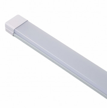 Светильник светодиодный линейный LEEK ECO 02 LED 100W, 6500К, 8500Lm, 1200x75x22, призма, IP20