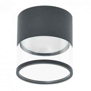 Светильник универсальный EKS под лампу GX53, ART ICE, 82x90, черный