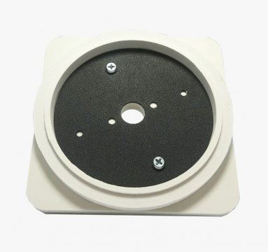 Платформа теневая черная круг под светильник ART GX53 117x117x20мм