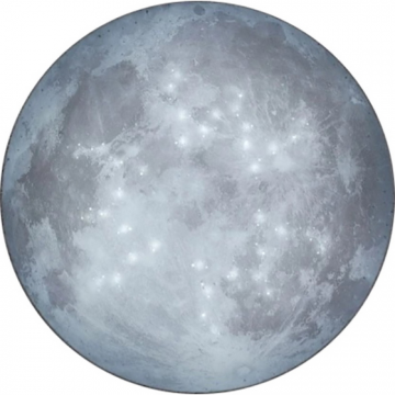 Светильник светодиодный настенно-потолочный СЛЛ 065 "СИЯНИЕ", 75W, 220V, 5000K, 480х100, LEEK