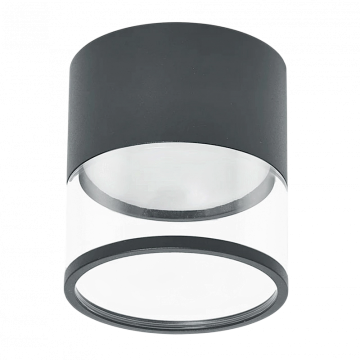 Светильник универсальный EKS под лампу GX53, ART ICE, 82x90, серый